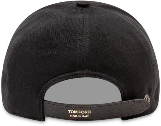 26FW 톰포드 볼캡 MH005TCN061GNAA BLACK - TOMFORD