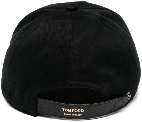 26SS 톰포드 볼캡 MH005TCN061GNAA BLACK - TOMFORD