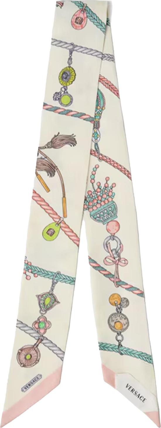 26FW 베르사체 머플러/스카프 IBA00051A188215KA10 WHITE