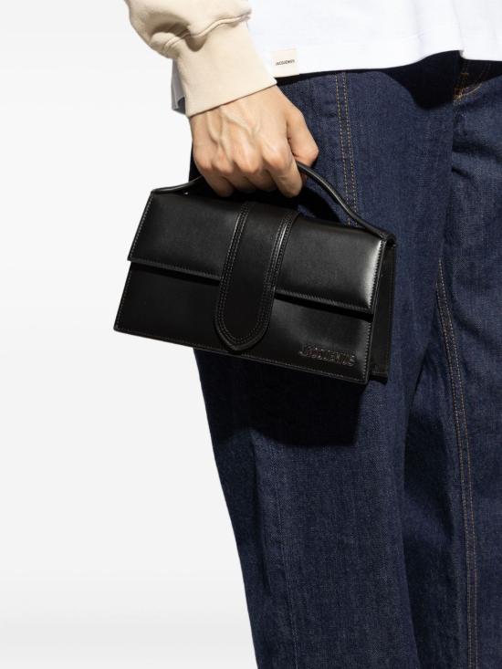 26FW 자크뮈스 라지 밤비노 크로스바디 플랩 백 BAW00007BC01C01 99S Nero - JACQUEMUS