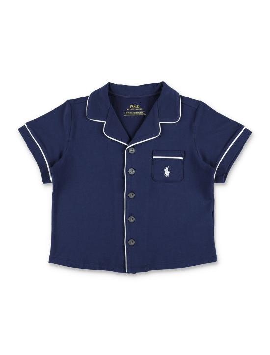 26SS [키즈] 폴로 랄프로렌 라운지 웨어 RL4P02414P0241 BCV Blu - POLO RALPH LAUREN