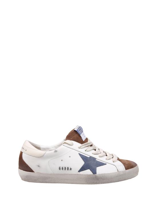 26FW 골든구스 스니커즈 GMF00102 F008695 83401 WHITE BROWN BLUE DENIM CREAM