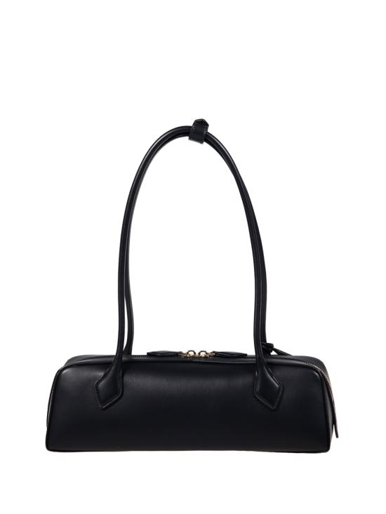 26FW 알라이아 르 테켈 미디움 레더 숄더백 AA1S06033I061 999 NOIR - ALAIA