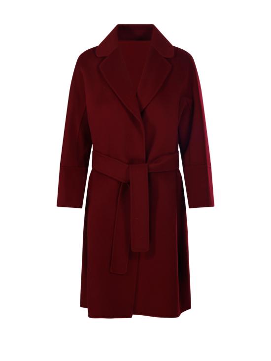 26FW 에스막스마라 코트 2629016091600 002 BORDEAUX