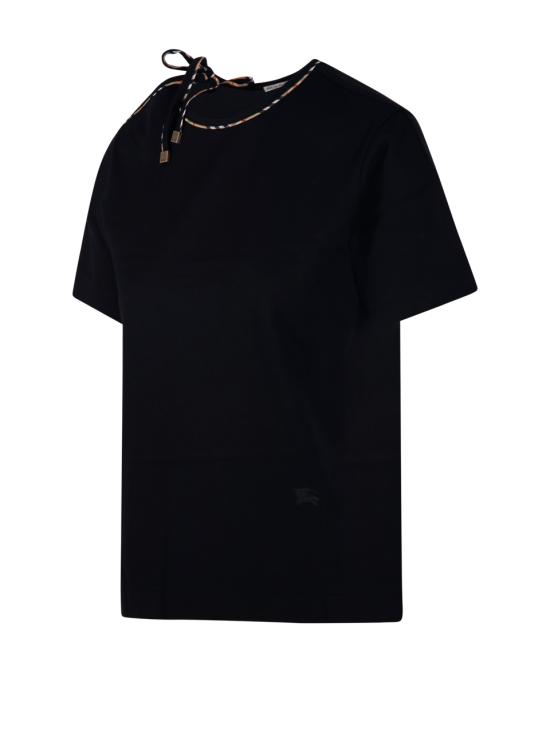 26FW 버버리 반팔 티셔츠 8126134 A1189 BLACK - BURBERRY