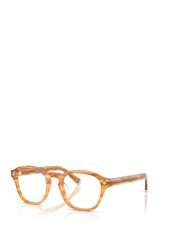 26FW 브루넬로 쿠치넬리 안경 BC4006 1045 STRIPED AMBER - BRUNELLO CUCINELLI