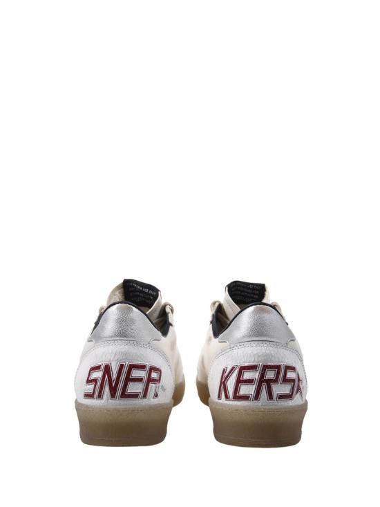 26FW 골든구스 스니커즈 GMF00117 F008742 15987 BUTTER BEIGE WHITE RED SILVER - GOLDEN GOOSE