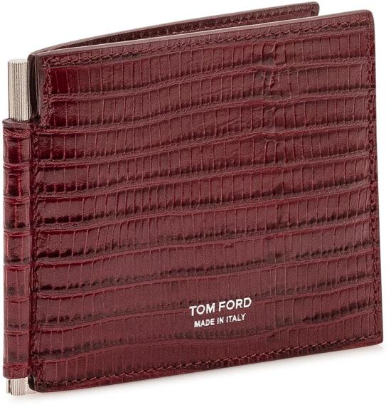 26FW 톰포드 남성지갑 Y0231LCL483SRAP MAROON - TOMFORD