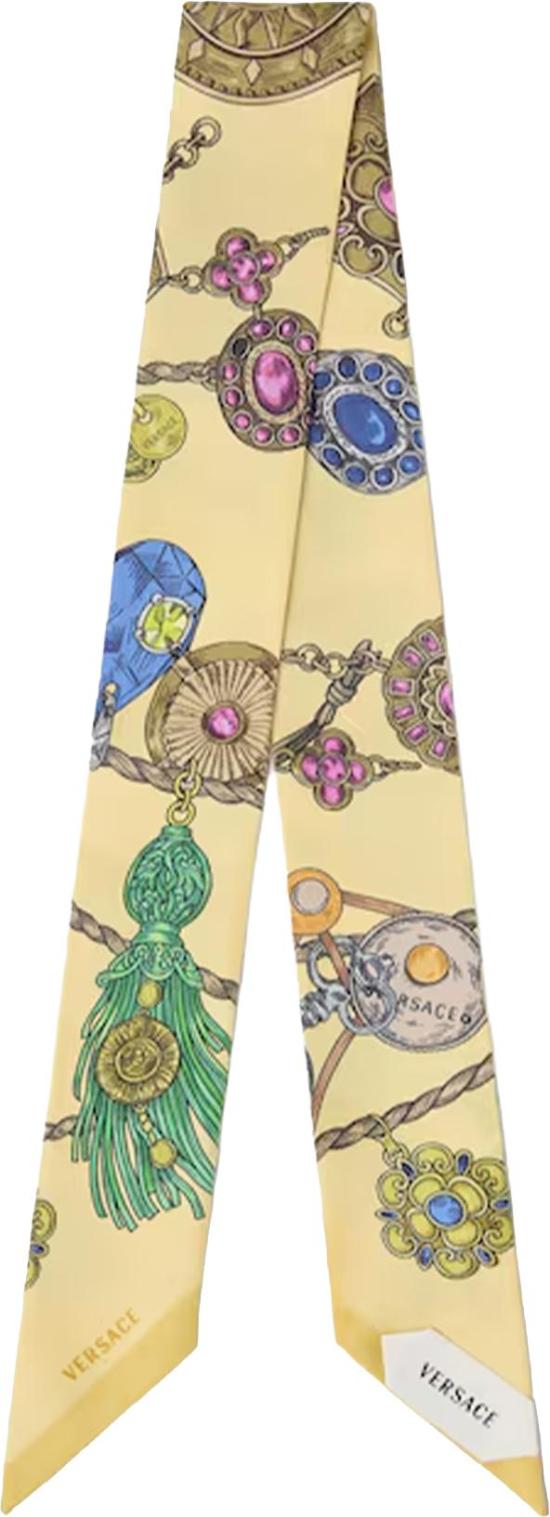 26FW 베르사체 머플러/스카프 IBA00051A188205Y690 YELLOW