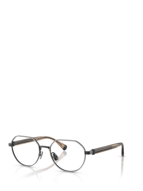 26FW 브루넬로 쿠치넬리 안경 BC1007T 5029 MATTE BLACK SILVER - BRUNELLO CUCINELLI