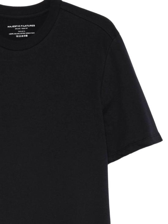 26SS 마제스틱필라쳐 반팔 티셔츠 S26M007HTS0022003 Blue - MAJESTIC FILATURES