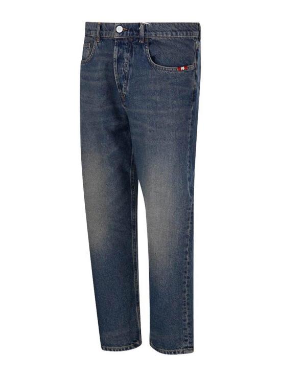 26SS 아미시 스트레이트 팬츠 AMU001D7432405JEREMIAHC0999 Medium Wash - AMISH