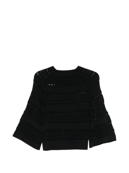 26SS 리우조 긴팔 티셔츠 CA6353MS55N22222 Black - LIU JO