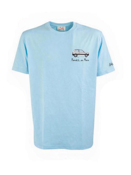26SS 세인트바쓰 반팔 티셔츠 POT000104515L04515L Light Blue