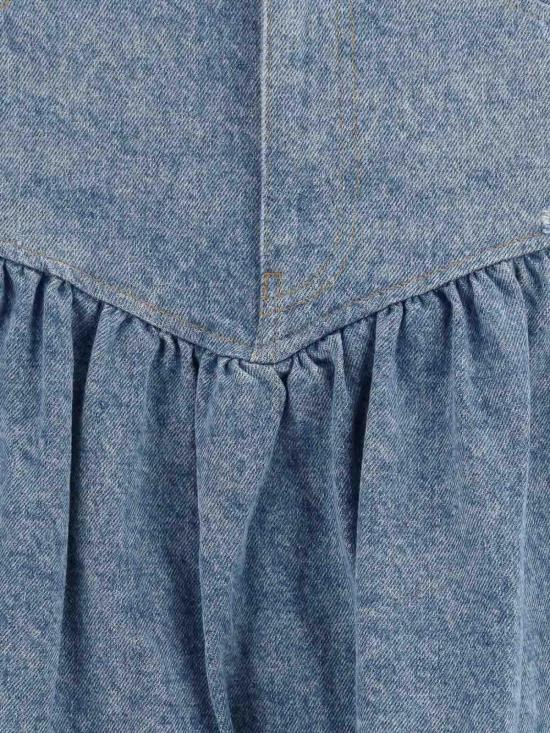 26SS 가니 데님 스커트 A1090247567 Medium Wash - GANNI