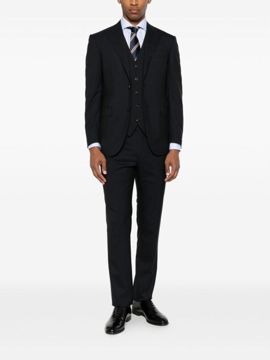 26SS 꼬르넬리아니 수트 세트 S75KB0285S54886001F Dark Blue - CORNELIANI