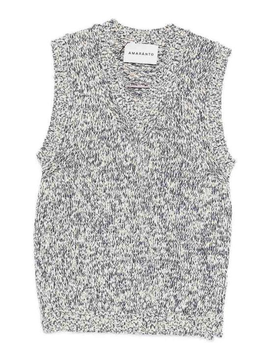 26SS 아마란토 니트 베스트 B9AB0044ABF Dark Blue