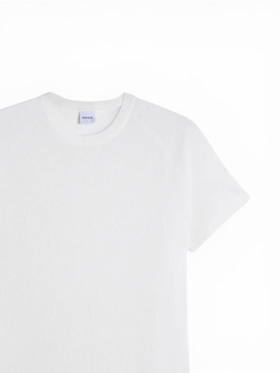 26SS 아스페시 반팔 티셔츠 QM831D07710072 White - ASPESI