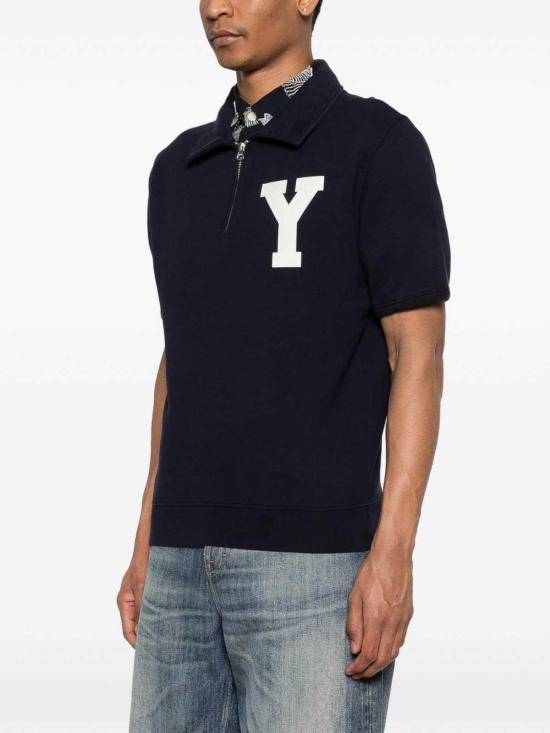 26SS CHESPEAKE 폴로 티셔츠 CHSPKPE26720MCYANKEESNVY Dark Blue - OTHER BRANDS