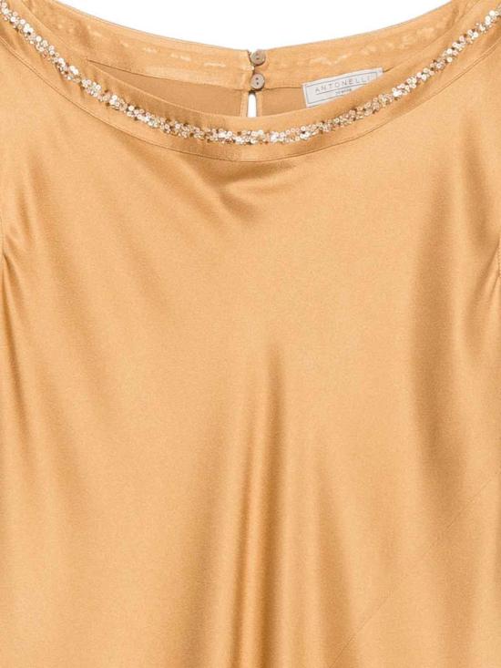 26SS 안토넬리 피렌체 미디 원피스 MAXWELLQ6789355C605 Yellow - ANTONELLI FIRENZE