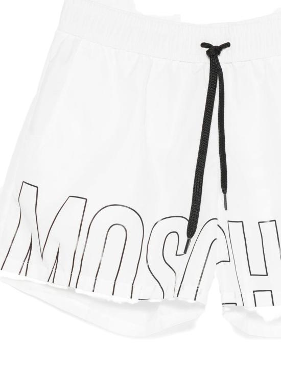 26SS 모스키노 스윔팬츠 420793011001 White - MOSCHINO