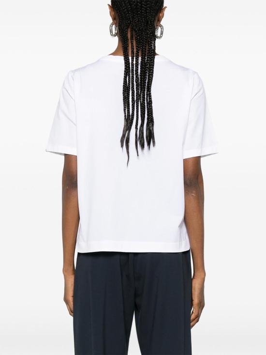 26SS 에르노 슈퍼파인 코튼 스트레치 티셔츠 JG000325D520031000 White - HERNO