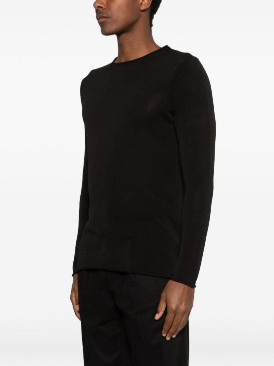 26SS 다니엘피에솔리 긴팔 티셔츠 DF03090013 Black - DANIELE FIESOLI