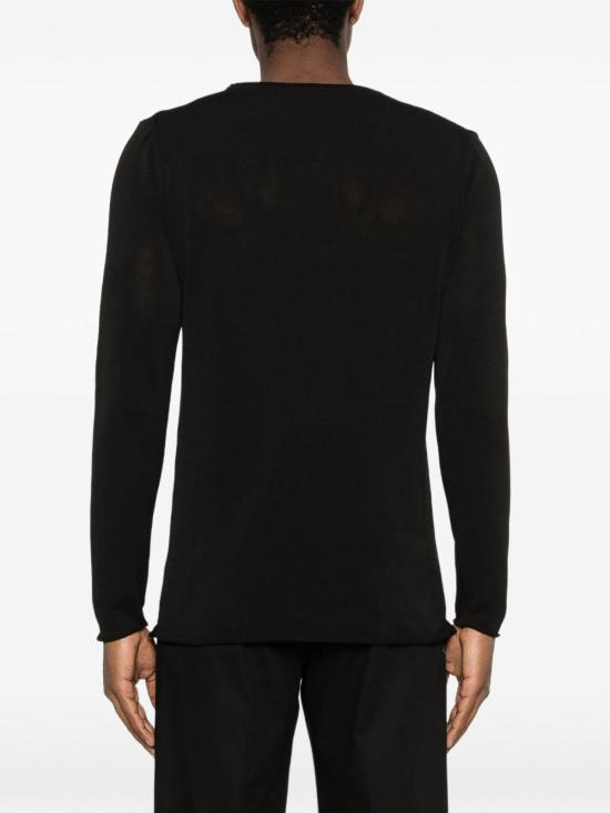 26SS 다니엘피에솔리 긴팔 티셔츠 DF03090013 Black - DANIELE FIESOLI