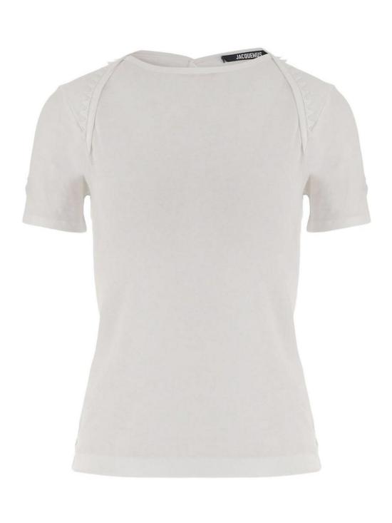 26SS 자크뮈스 반팔 티셔츠 TSW00568AJ00189100 White