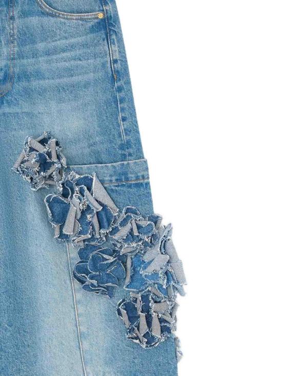 26SS 가니 데님 숏팬츠 A1100107566 Medium Wash - GANNI