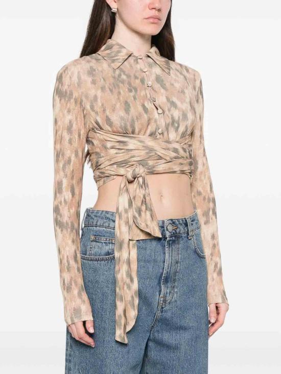 26SS 가니 블라우스 A1040356ZZT Multicolour - GANNI