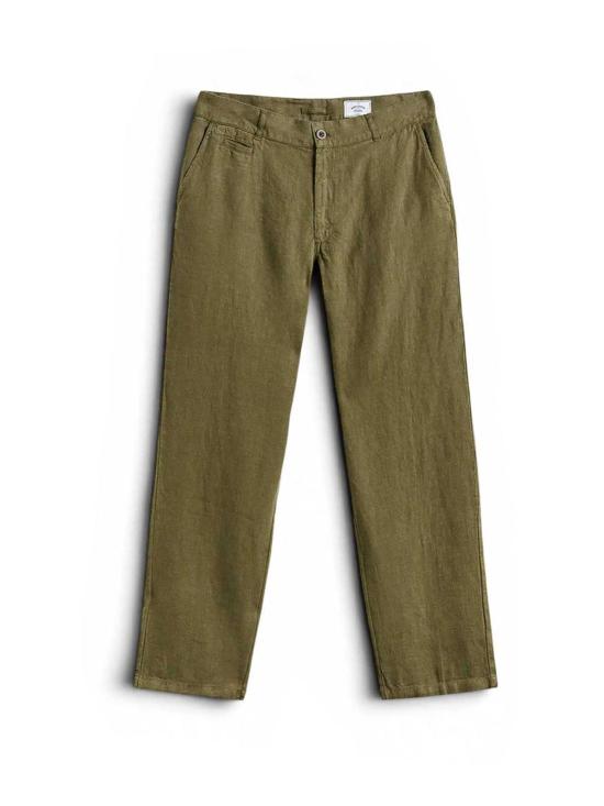 26SS 포르투기스플란넬 스트레이트 팬츠 SS26069OLIVE Green