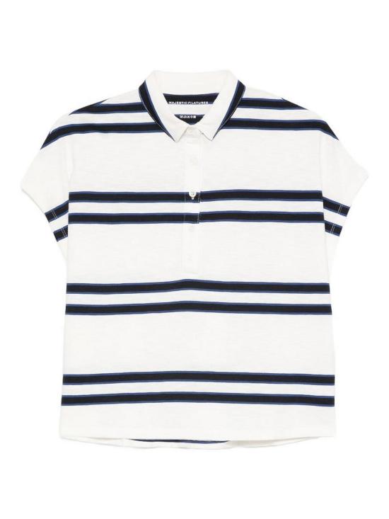 26SS 마제스틱필라쳐 폴로 티셔츠 E26M619FPO054108 White