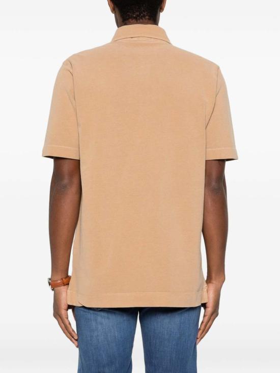 26SS 다니엘피에솔리 폴로 티셔츠 DF09000270 Beige - DANIELE FIESOLI