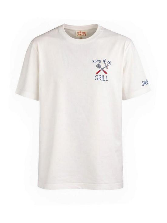26SS 세인트바쓰 반팔 티셔츠 POT000104334L04334L White