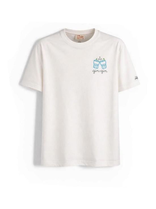 26SS 세인트바쓰 반팔 티셔츠 POT000104379L04379L White