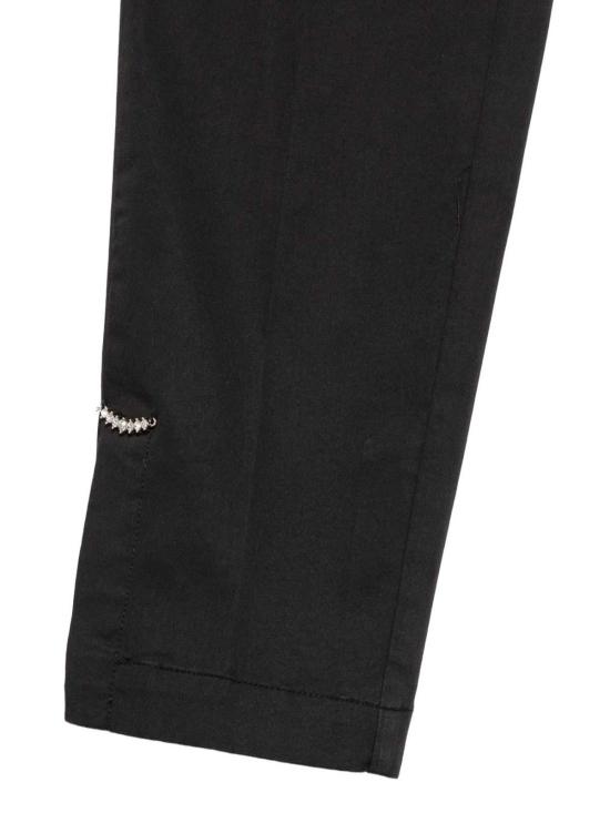 26SS 리우조 스트레이트 팬츠 WA6474T373A22222 Black - LIU JO