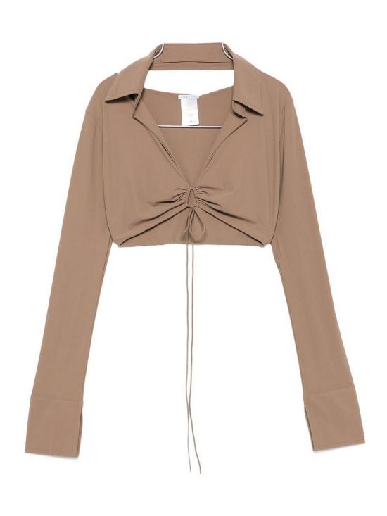 26SS 아마주인 긴팔 티셔츠 12LYNUDTLYNNDESERTTAN Brown