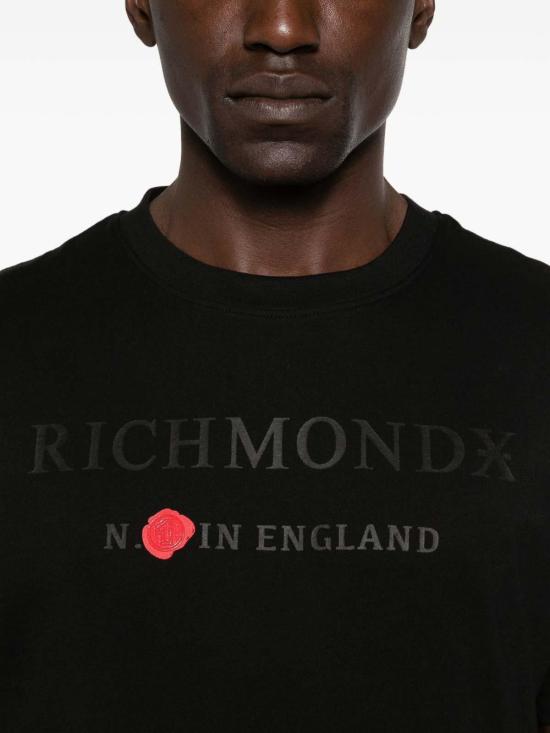 26SS 존 리치몬드 반팔 티셔츠 UMP26020TSRSCSAKANTABLK Black - JOHN RICHMOND