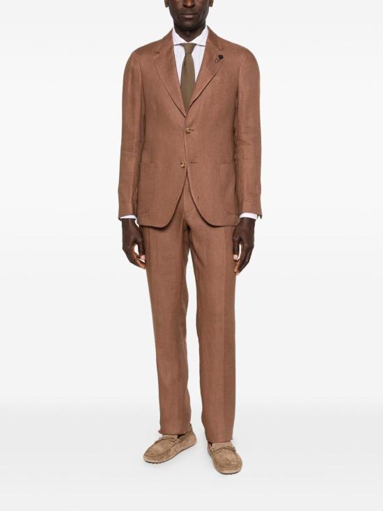 26SS 라르디니 수트 세트 PA6301ECN64404430 Brown - LARDINI