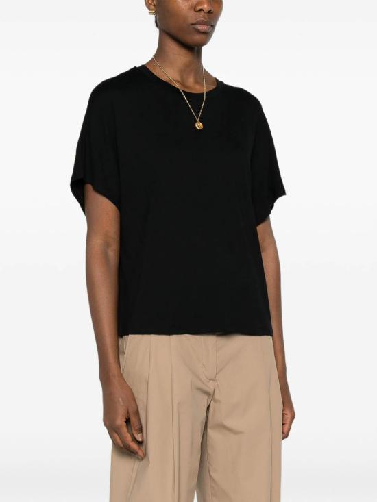 26SS 마제스틱필라쳐 반팔 티셔츠 E26M001FT1105002 Black - MAJESTIC FILATURES