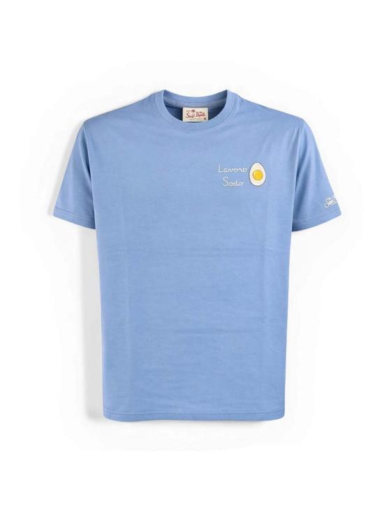 26SS 세인트바쓰 반팔 티셔츠 POT000104433L04433L Light Blue