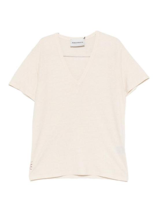 26SS 아마란토 반팔 티셔츠 B6AB0066ABU02M White