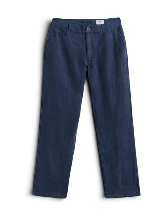 26SS 포르투기스플란넬 스트레이트 팬츠 SS26069NAVY Blue