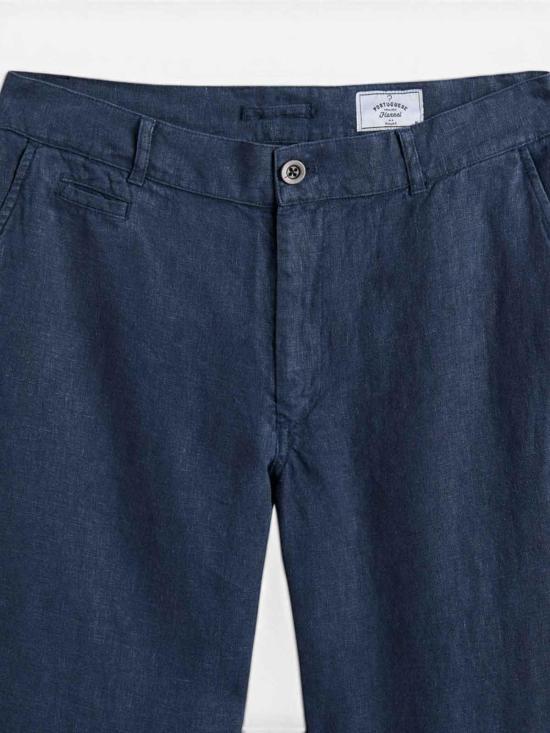 26SS 포르투기스플란넬 스트레이트 팬츠 SS26069NAVY Blue - PORTUGUESE FLANNEL