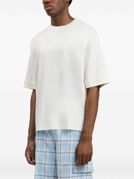 26SS 팜앤젤스 반팔 티셔츠 PMAA10QS26JER0010303 White - PALM ANGELS