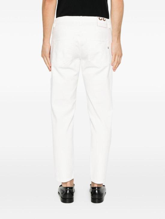 26SS 돈답 스트레이트 팬츠 UP434BSE037UKPTDU001 White - DONDUP