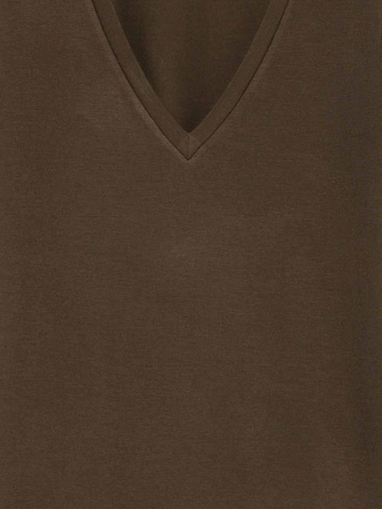 26SS 마제스틱필라쳐 반팔 티셔츠 E26M001FTS1361079 Brown - MAJESTIC FILATURES