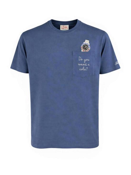 26SS 세인트바쓰 반팔 티셔츠 AUS000101983L01983L Blue