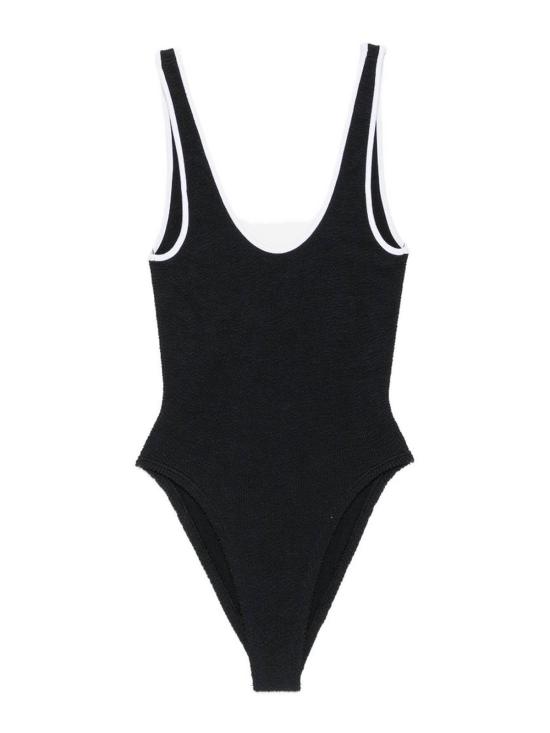 26SS 훈자 지 원피스 수영복 SFAYECRBLK Black